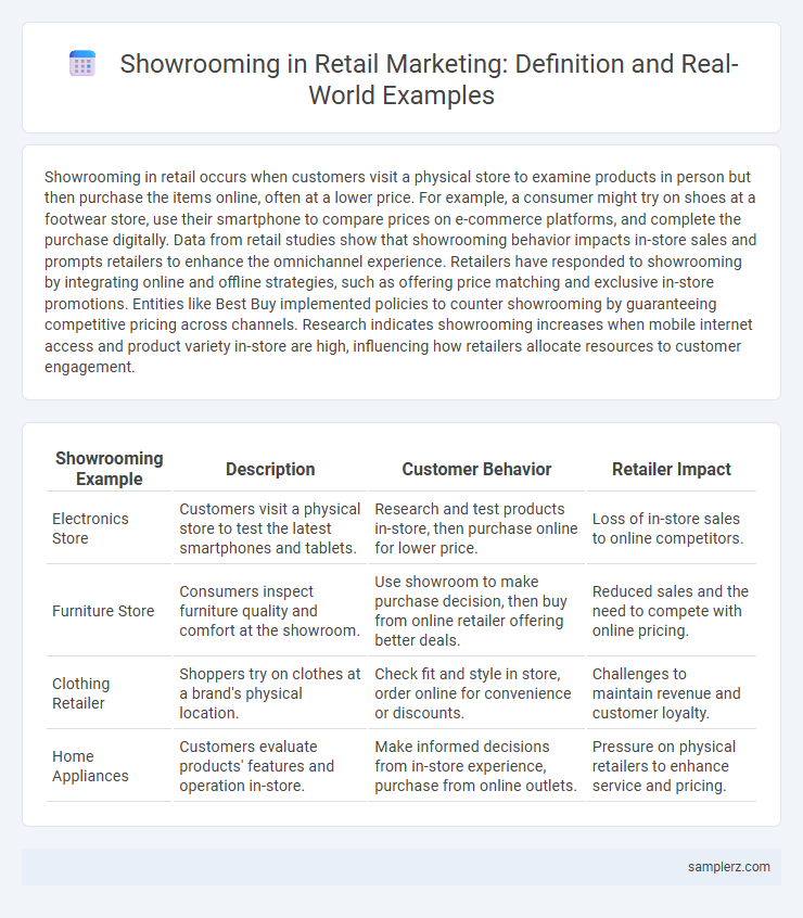 Showrooming in Retail Marketing: Definition and Real-World Examples