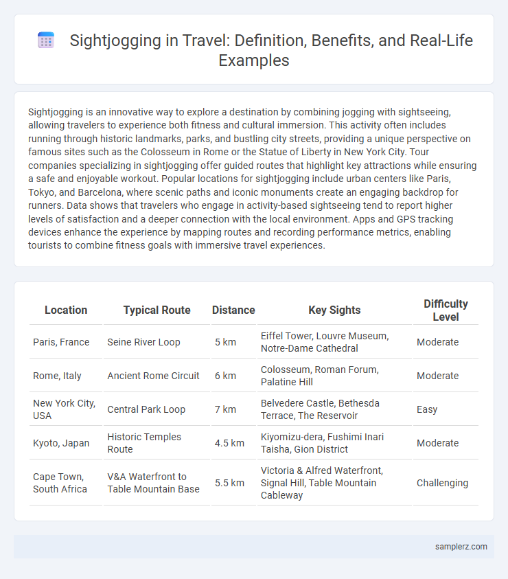 Sightjogging in Travel: Definition, Benefits, and Real-Life Examples