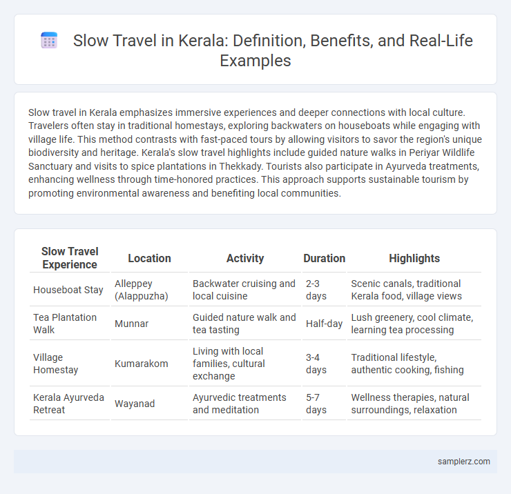 Slow Travel in Kerala: Definition, Benefits, and Real-Life Examples