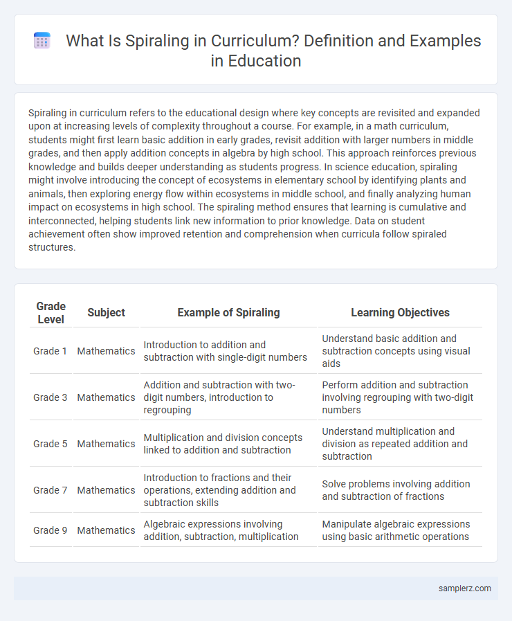 What Is Spiraling in Curriculum? Definition and Examples in Education