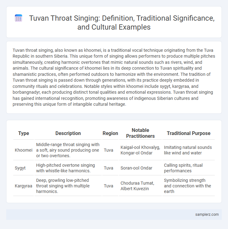 Tuvan Throat Singing: Definition, Traditional Significance, and Cultural Examples