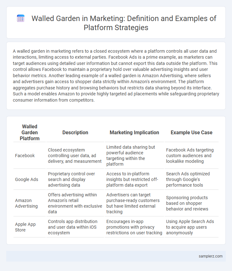 Walled Garden in Marketing: Definition and Examples of Platform Strategies