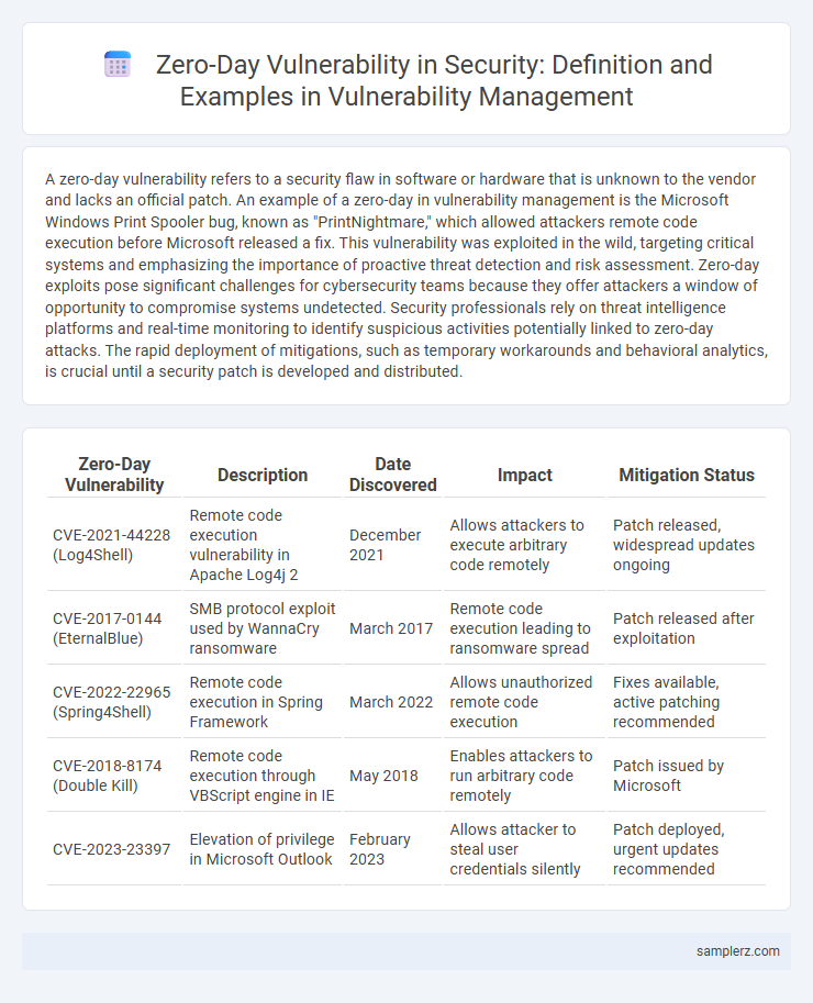 Zero-Day Vulnerability in Security: Definition and Examples in Vulnerability Management